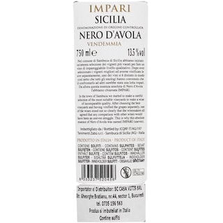 Impari | Vin rosu Nero D`Avola 0.75l