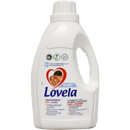 Lovela | Detergent lichid hipoalergenic pentru rufe colorate, 16 spalari 1.45L