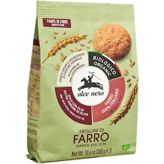 Alce Nero | Biscuiti bio din grau (alac) 300g