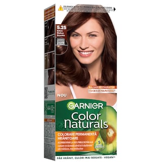 Garnier | Color Naturals | Vopsea pentru par 5.25 Saten mahon deschis 112ml