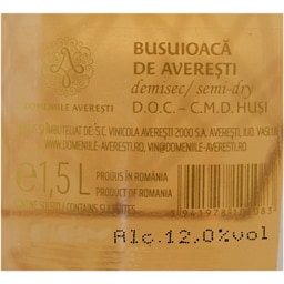 Averesti | Vin roze demisec Busuioaca de Averesti 1.5L