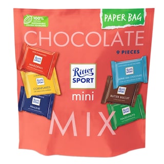 Ritter Sport | Mix ciocolata mini 9 bucati 150g
