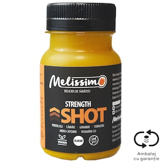 Melissimo | Strength shot cu portocale, lamaie, ghimbir, turmeric 100ml