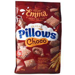 Emma | Pernute din cereale si cacao, cu umplutura cu aroma de ciocolata 375g