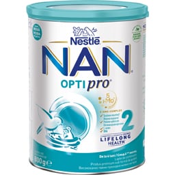 Nestle | Lapte de continuare Optipro 2, de la 6 luni 800g