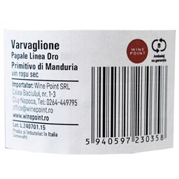 Papale | Vin rosu sec Varvaglione Papale Linea Oro 0.75L