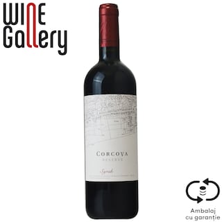 Corcova | Reserve | Vin rosu sec Syrah 0.75L