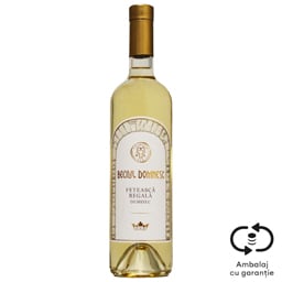 Vin alb demisec Feteasca Regala 0.75L