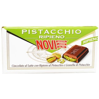 Novi | Ciocolata cu lapte si fistic 105g