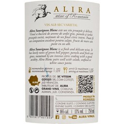 Alira | Vin alb Sauvignon Blanc 0.75l
