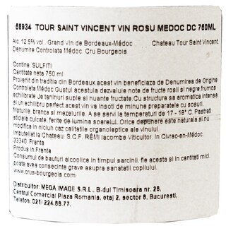 Tour Saint Vincent | Vin rosu Medoc 0.75L