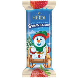 Heidi | Figurina din ciocolata alba cu crema cu lapte si capsune 45g