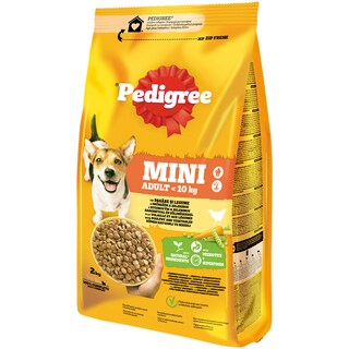 Pedigree | Hrana uscata pentru caini Adult mini, cu pasare si legume 2kg