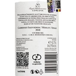 Corcova | Vin rosu sec Cabernet Sauvignon, Merlot, Syrah 0.75L