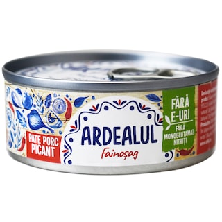 Ardealul | Pate de porc picant 100g