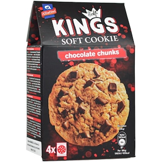 Soft Kings | Biscuiti moi cu ciocolata 160g