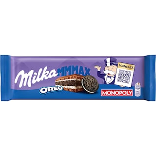 Milka | Ciocolata cu lapte alpin si biscuiti Oreo 300g