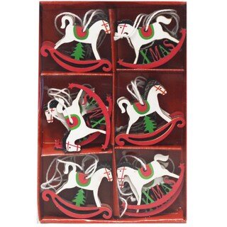 (bucata) | Set 18 decoratiuni de lemn