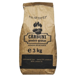 (bucata) | Carbune pentru gratar 3kg