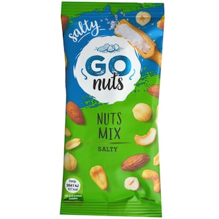 GOnuts | Amestec de nuci prajite si sarate 60g