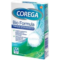 Tablete efervescente pentru curatarea protezei dentare Bio Formula