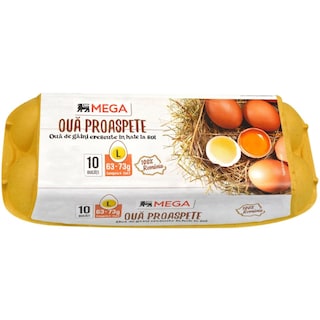 MEGA | Oua cod 2 marime L, 10 bucati