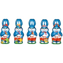Kinder | Figurina iepuras de ciocolata cu lapte 55g