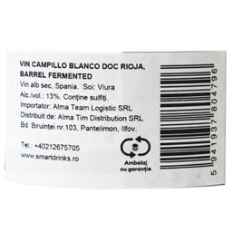 Campillo | Vin alb sec  0.75L