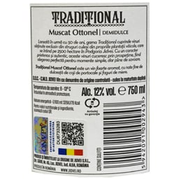Jidvei | Traditional | Vin alb demidulce 750ml