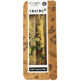Frufru | Fresh sandwich cu humus 190g