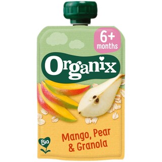 Organix | Piure ecologic mango, pere si granolao 100g