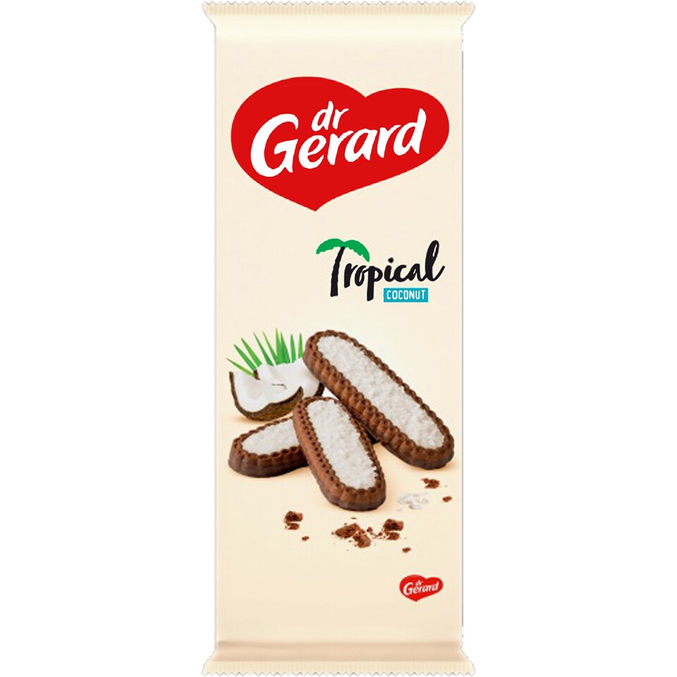 Dr Gerard | Biscuiti Tropical cu cocos 180g | Mega-image