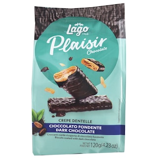 Lago | Biscuiti cu ciocolata neagra 125g