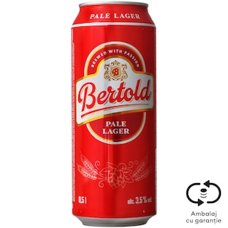 Bertold | Bere blonda Pale Lager 0.5L