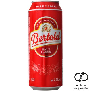 Bertold | Bere blonda Pale Lager 0.5L
