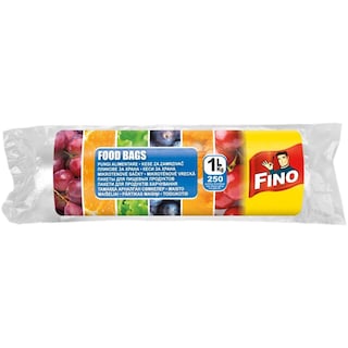 Fino | Pungi alimentare 1L, 250 bucati