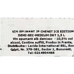 JP Chenet | Vin spumant alb demisec Ice Edition 1.5L