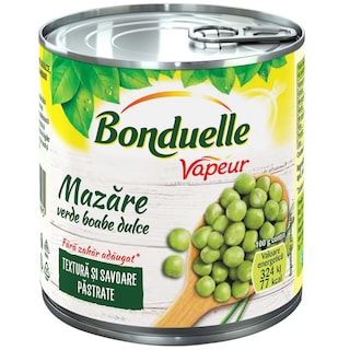 Bonduelle | Vapeur | Mazare verde boabe Vapeur 305g