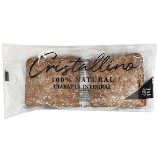 Cristallino | Ciabatta integrala 2x73g
