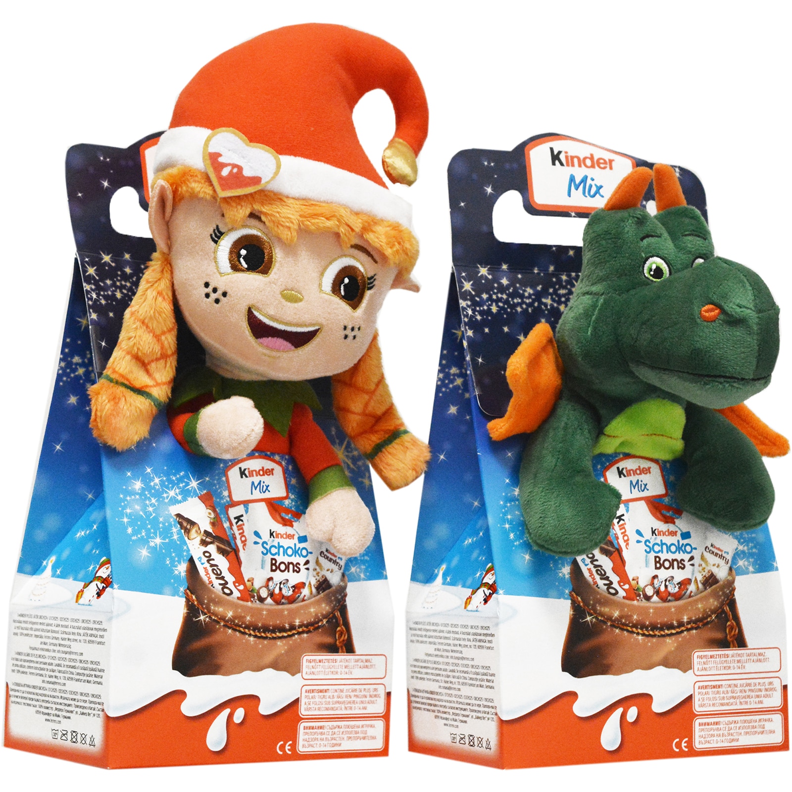 Kinder | Kinder Maxi Mix cu jucarie de plus 133g | Mega-image