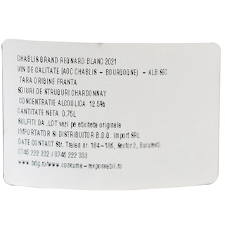 Regnard | Vin alb Grand Chablis 750ml