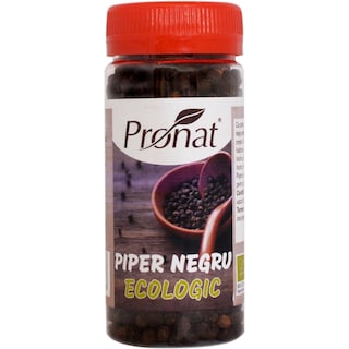 Pronat | Piper negru boabe ecologic 55g