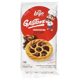 Tarte cu crema de cacao si alune 240g