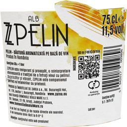 Zzpelin | Pelin Frizzante alb 0.75L