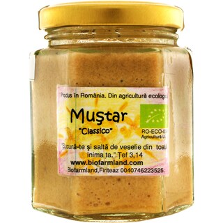 BioFarmland | Mustar bio clasic 200ml