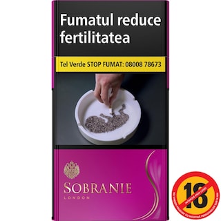 Sobranie | Pink | Tigari Super S Pink