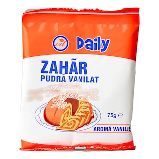 Daily | Zahar pudra vanilat 75g