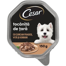 Cesar | Hrana umeda pentru caini, Tocanita de tara 150g