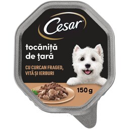 Cesar | Hrana umeda pentru caini, Tocanita de tara 150g