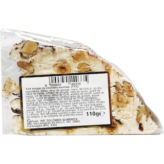 Quaranta | Felie de tort nougat cu ciocolata, migdale si alune, diverse sortimente 110g